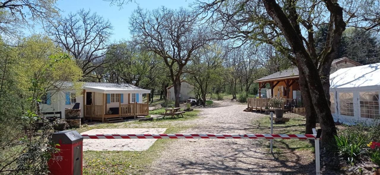 Camping Le Bel Air Tente Insolite Sibley'S 4 Personnes-Le Romarin Limogne-en-Quercy Eksteriør billede